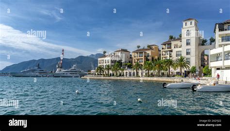 Porto Montenegro in Tivat Stock Photo - Alamy