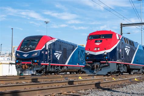 Amtrak Begins Painting Older Equipment Into New Phase VII Scheme - Railfan & Railroad Magazine