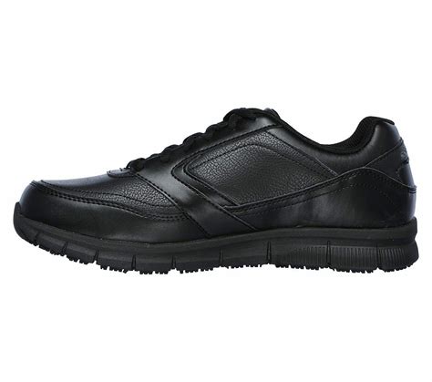 Skechers Black shoes Memory Foam Work Men's Comfort Slip Resistant EH ...