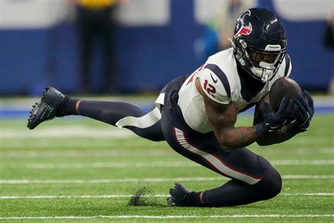 Texans WR Nico Collins leads top PFF grades in win over Colts - Yahoo ...