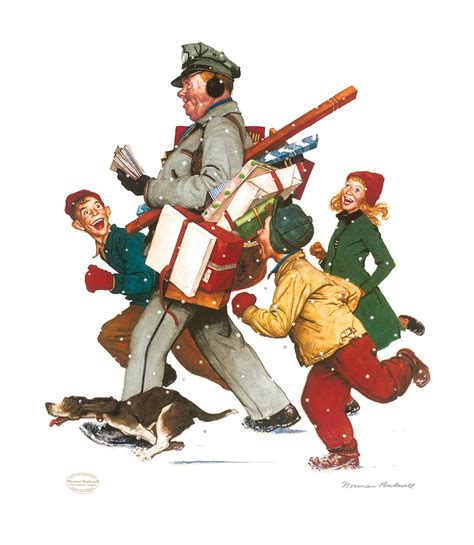 Norman Rockwell Christmas Paintings