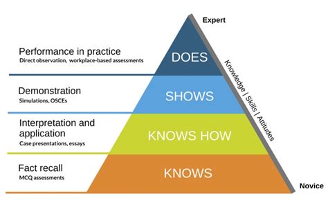 Miller’s Pyramid of Clinical Competence – The iDea Book