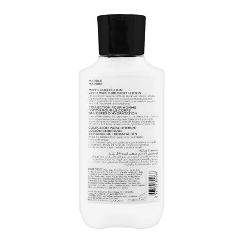 Buy Bath & Body Works Men-Pack Marble Pour Homme Body Lotion, 236ml ...