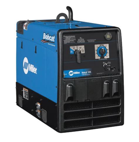 Airgas - MIL907498 - Miller® Bobcat™ 225 Engine Drive Welder With 2 Cylinder 23 hp Kohler ...