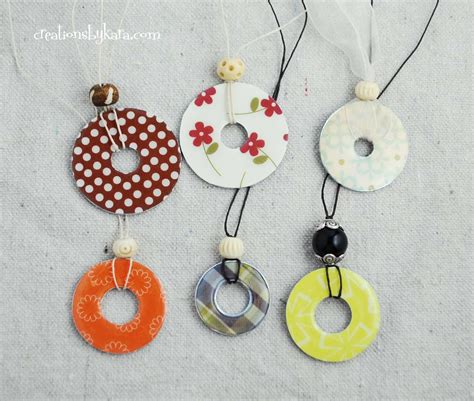 Washer Necklace Tutorial