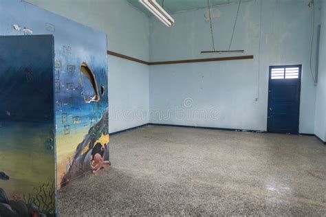 Interior of an Abandoned School/Museum Fiskardo Kefalonia. Editorial Photo - Image of bays ...