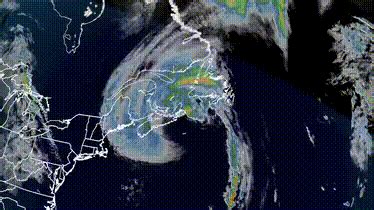 Hurricane Fiona hits the Atlantic coast of Canada with strong winds and rain