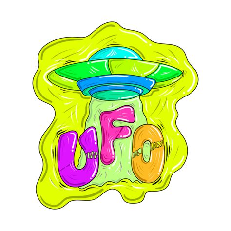 Ufo Graffiti - Illustrations - T-Shirt | TeePublic