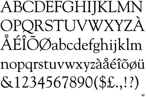 Identifont - Goudy Old Style