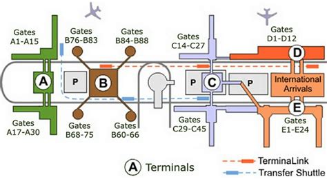 Airport Terminal Map - george-bush-airport-gate-map.jpg