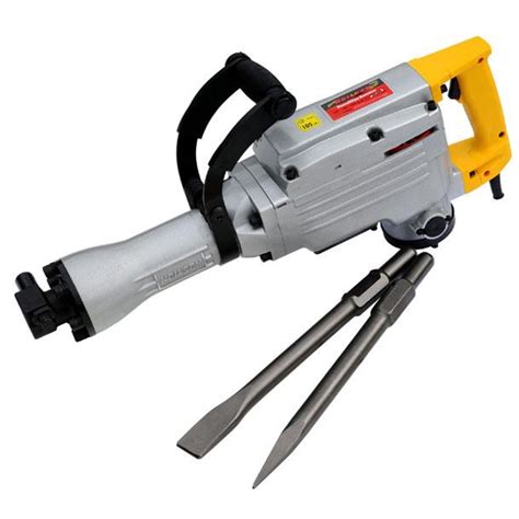 Neilsen 240v Electric Demolition Jack Hammer Drill Concrete Breaker Chisel 1500w 5060028089031 ...