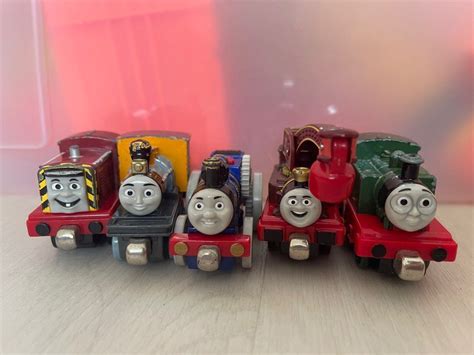 Thomas and friends diecast train Whiff - Harvey - Fergus -Salty ...