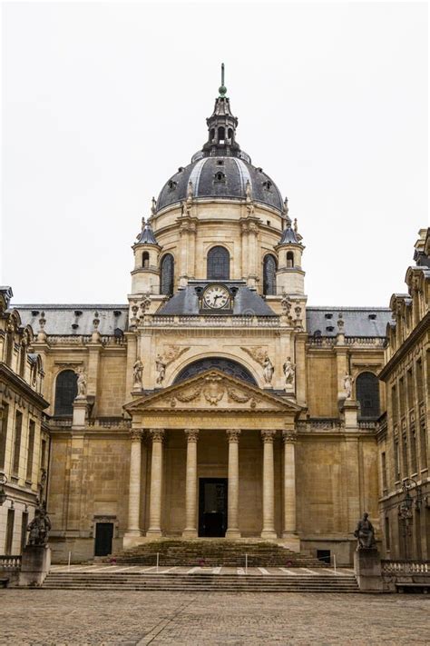 Sorbonne University in Paris Stock Photo - Image of landmark, destination: 109652870