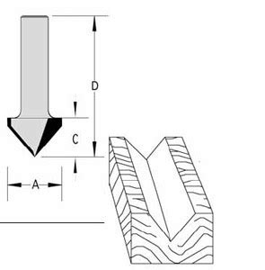 V Groove Bits - Bits by Velepec - Router Bits - Bits & Blades