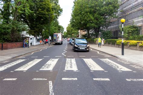 The Beatles crosswalk in Abbey Road - The Athenian Girl