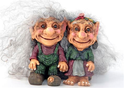 Swedish Trolls~ My grandfather used to have trolls like these because his ancestors came from ...