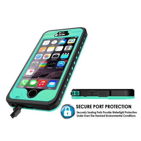 PUNKcase StudStar Teal Apple iPhone 5S/5 Waterproof Case – punkcase