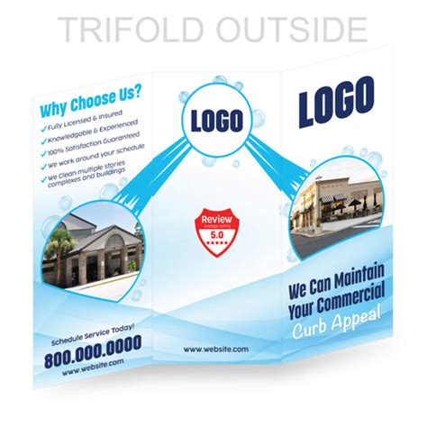 Pressure Washing Brochures | Print Design for Power Washing ...