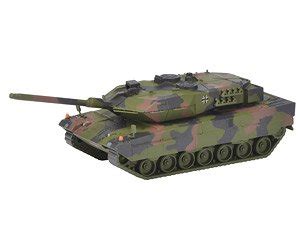 KPz Leopard 2A6 Camouflage (Pre-built AFV) - HobbySearch Diecast Airplane Store