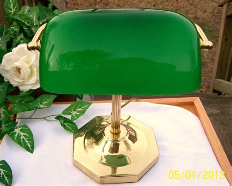 Vintage Bankers Desk Lamp Library Lamp Student's Lamp