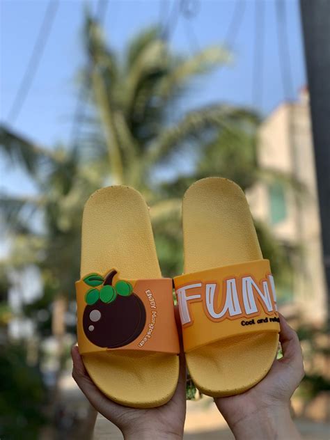 Buy Fun Slides Yellow Online In Pakistan | Footwear, Sleepers, Shoes, Sandals, Heels, High-heels ...