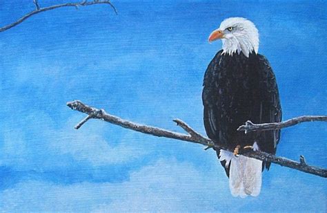 "The Eagle does not Catch Flies" - acrylic. For more info: gi ...