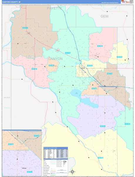 Map Books of Canyon County Idaho - marketmaps.com