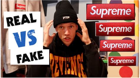 Real Vs Fake Supreme Box Logo Hoodie | semashow.com