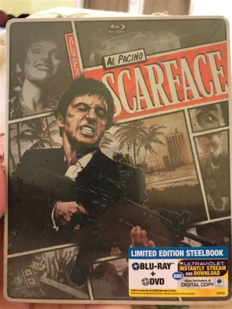 New Al Pacino Scarface Blu-Ray + DVD on Mercari | Dvd blu ray, Scarface ...