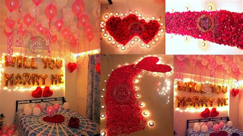 Best Marriage Proposal Ever, Romantic Room Decoration for Wedding ...