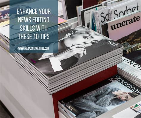 Enhance your news editing skills with these 10 tips - MTI