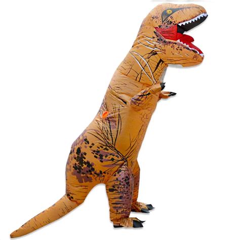 Fantasias de Dinossauros infláveis Blowup T Rex Dinosaur Anime Cosplay Festa de Halloween Traje ...