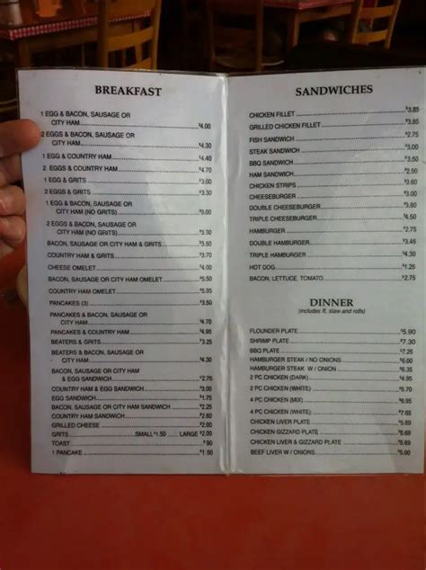 Fred's Menu, Menu for Fred's, Mullins, Mullins - Urbanspoon/Zomato