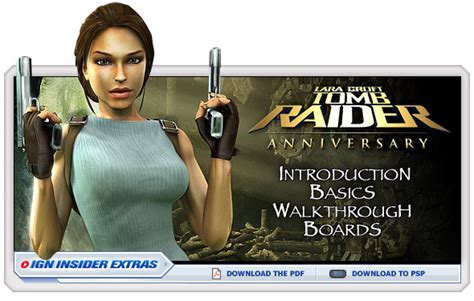 Tomb Raider Anniversary - psp - Walkthrough and Guide - Page 3 - GameSpy