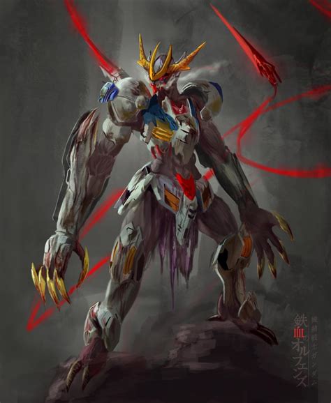 Barbatos Lupus Wallpaper - Barbatos Gundam Lupus Rex Face Wallpapers Background Desktop Laptop ...