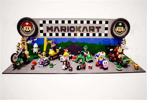 LEGO Mario Kart Is About To Blue Shell Your Mind | Lego mario, Mario kart, Lego design