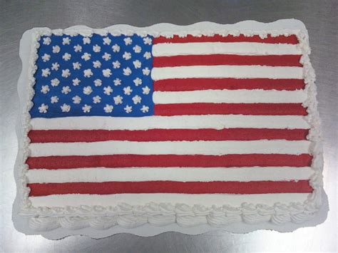 American Flag Cake by AingelCakes on DeviantArt