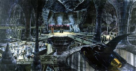 Batman Forever Batcave Concept Art 1 by FrankDixon on DeviantArt