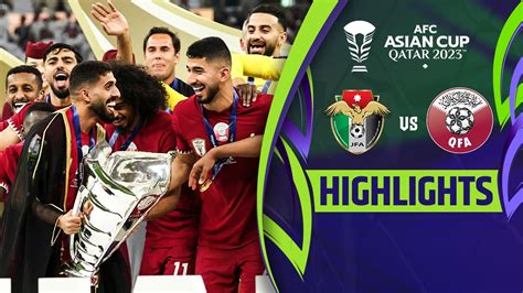 Watch Final: Jordan Vs Qatar - Highlights Video Online(HD) On JioCinema