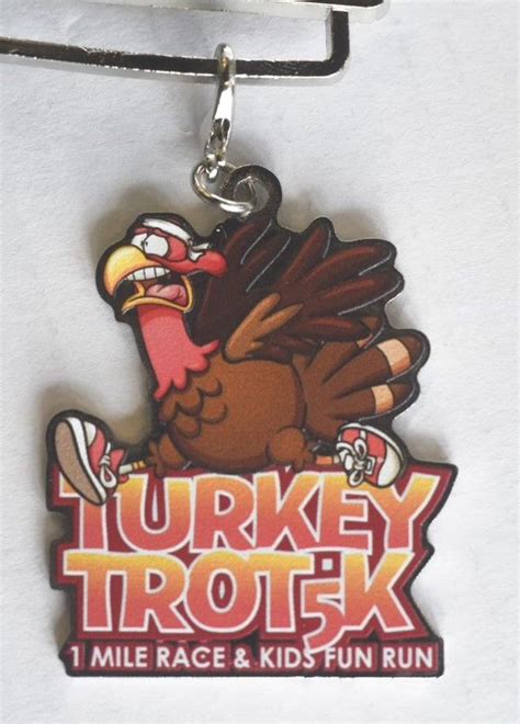 Turkey Trot Medal in 2023 | Turkey trot, Fun run, Trot