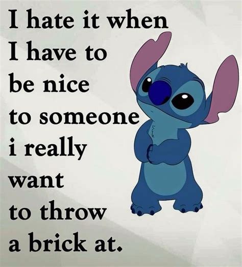 Cute stitch wallpaper em 2020 | Frases divertidas, Funny, Disney