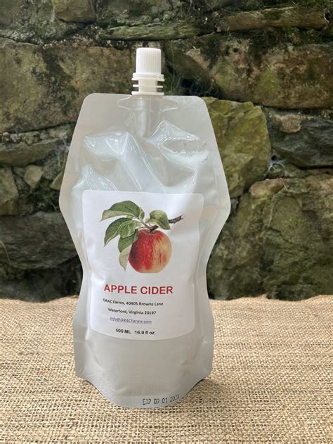 Heirloom Apple Cider – ORAC Farms