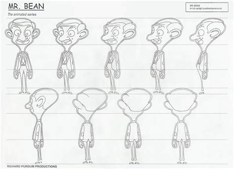 Living Lines Library: Mr. Bean: The Animated Series (2002-2003) - Model ...