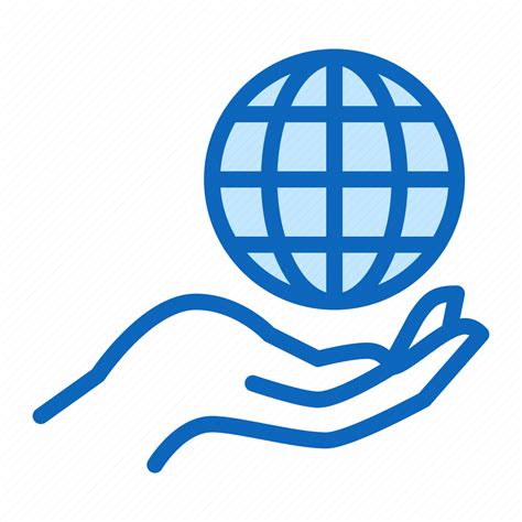 Charity, earth, globe, hand, humanitarian icon - Download on Iconfinder