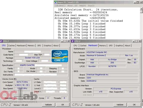 Intel Core i7-3770K Ivy Bridge CPU Overclocked to 6,274MHz