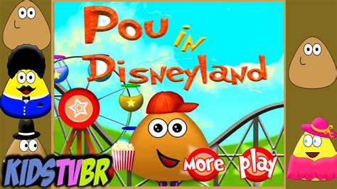 POU NA DISNEY | POU GAMES | KIDS TV BR - YouTube