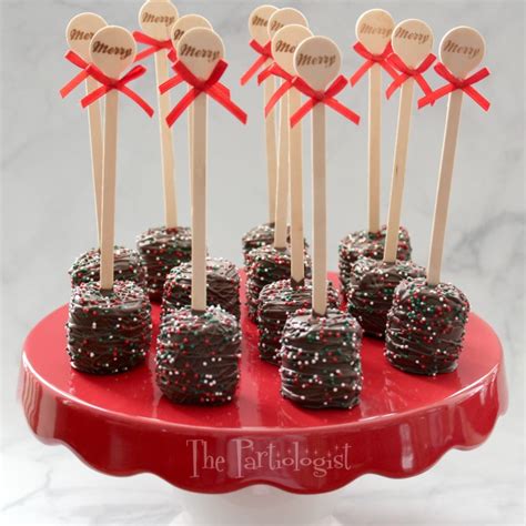 The Partiologist: Chocolate Dipped Marshmallows!