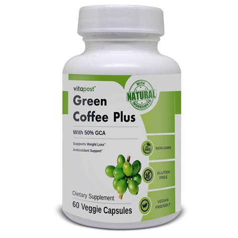 Green Coffee Plus Supports Weight Loss with 50% Green Coffee ...