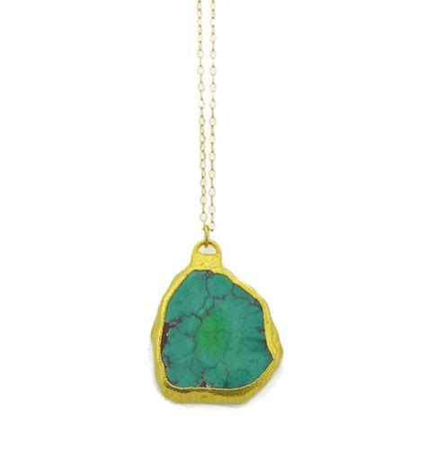 Green Turquoise Necklace on Storenvy