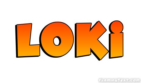 Loki Logo | Free Name Design Tool from Flaming Text